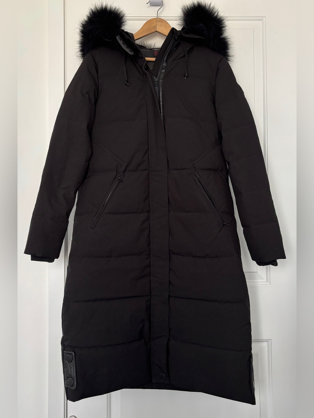 Pristine Condition Rudsak Long Puffer Coat with Fur Hood